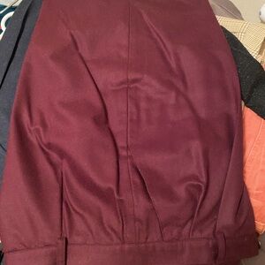 Elegant Burgundy Pantsuit